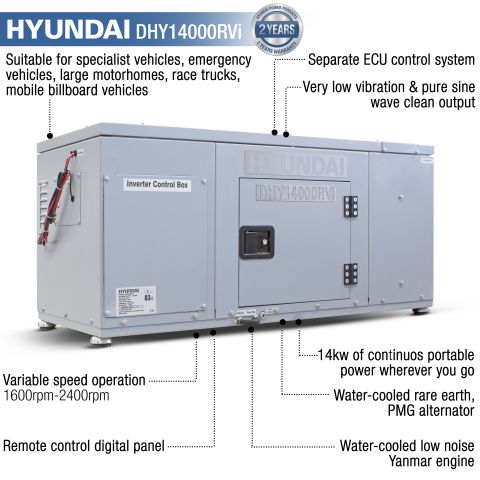 DHY14000RVi FEATURES