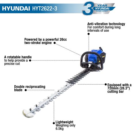 HYT2622 3 FEATURES
