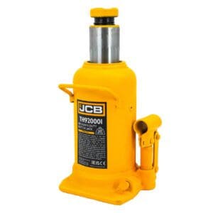 JCB 20 Tonne Heavy-Duty Automotive Hydraulic Bottle Jack, 525mm Maximum Lift