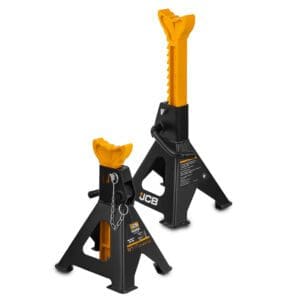 JCB 3 Tonne Automotive Ratchet Axle Stand Set