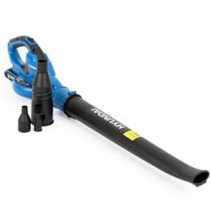 Hyundai 20V Cordless Leaf Blower, 200Km/h Air Speed, 2Ah Li-Ion Battery and Charger