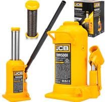 JCB 15 Tonne Heavy-Duty Automotive Hydraulic Bottle Jack, 508mm Maximum Lift